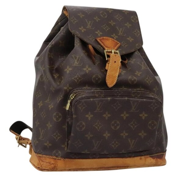 LOUIS VUITTON Monogram Montsouris GM Backpack - Picture 1 of 16
